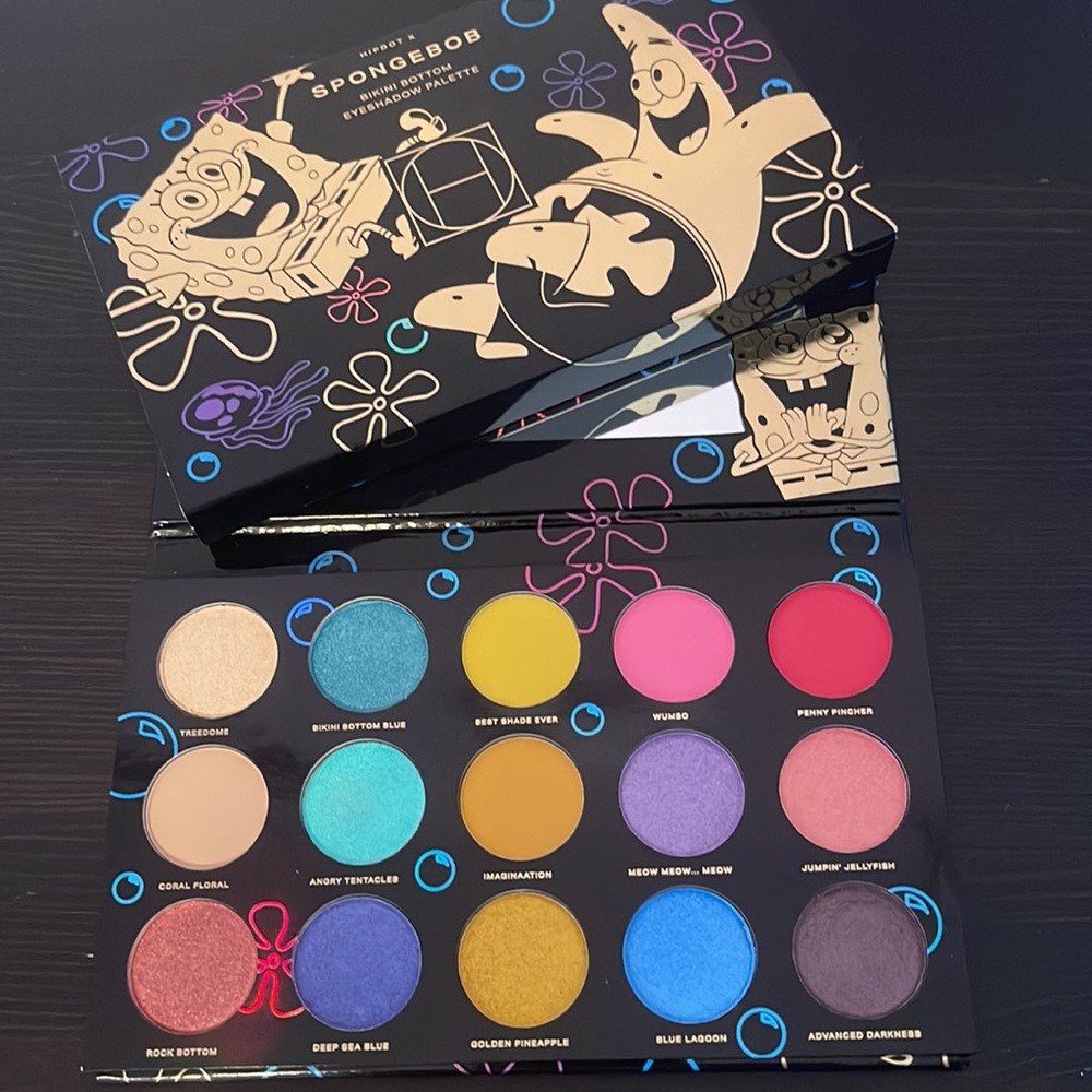 NEW HIPDOT x SpongeBob Eyeshadow Palette